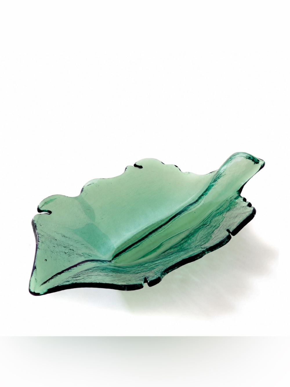 Annieglass Leaf Decorative plate